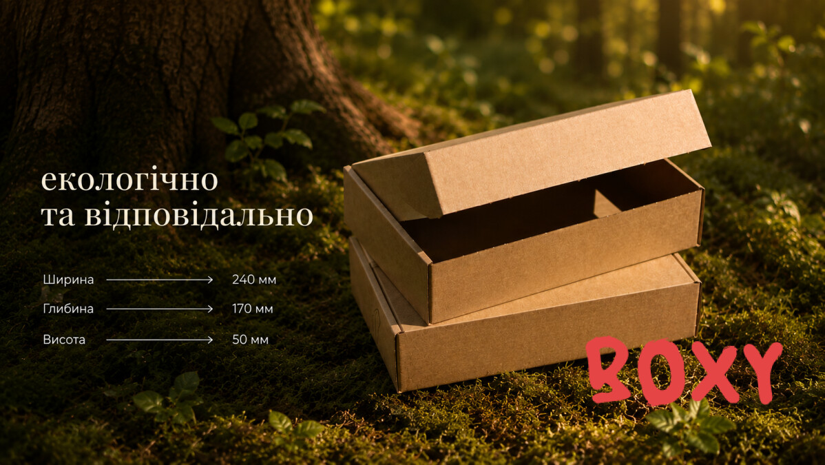 Коробки з гофрокартону, поштові коробки, коробки для відправок